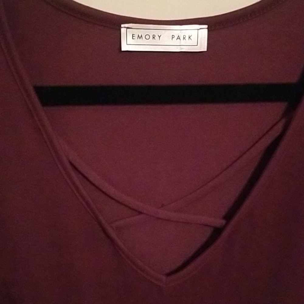 Emory Park Strappy Tee NWOT - Picture 2 of 4